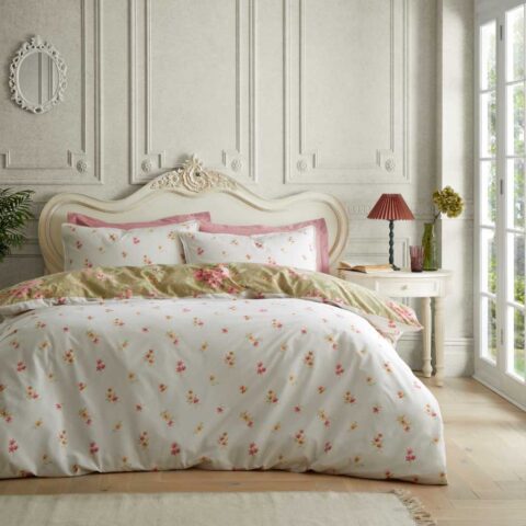 Bridgerton Penelope Floral Duvet Cover Set By Catherine Lansfield