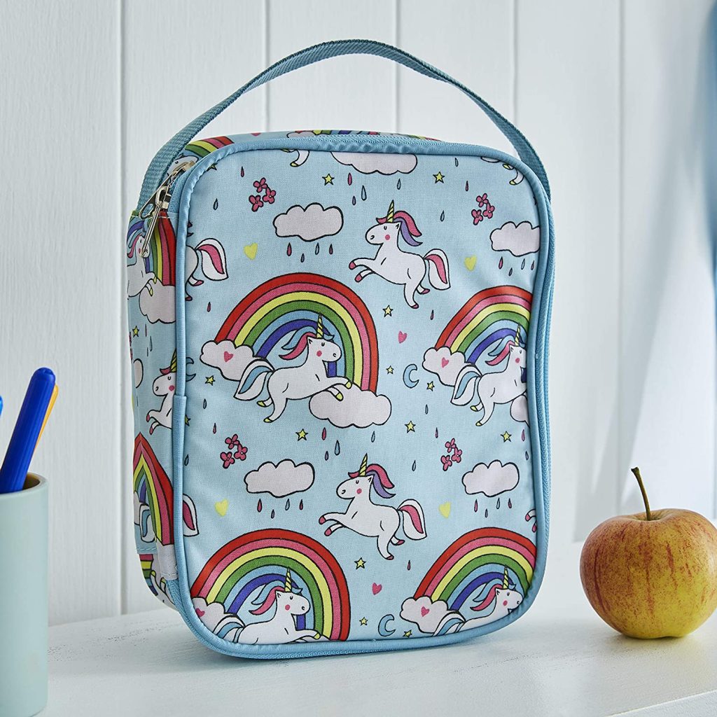 little weavers unicorn kids lunch bag
