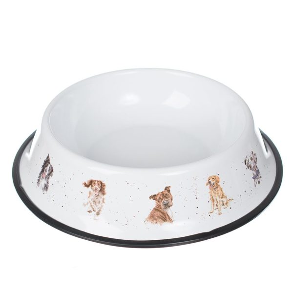 wrendale designs large dog bowl