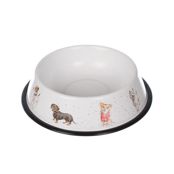 wrendale designs medium dog bowl
