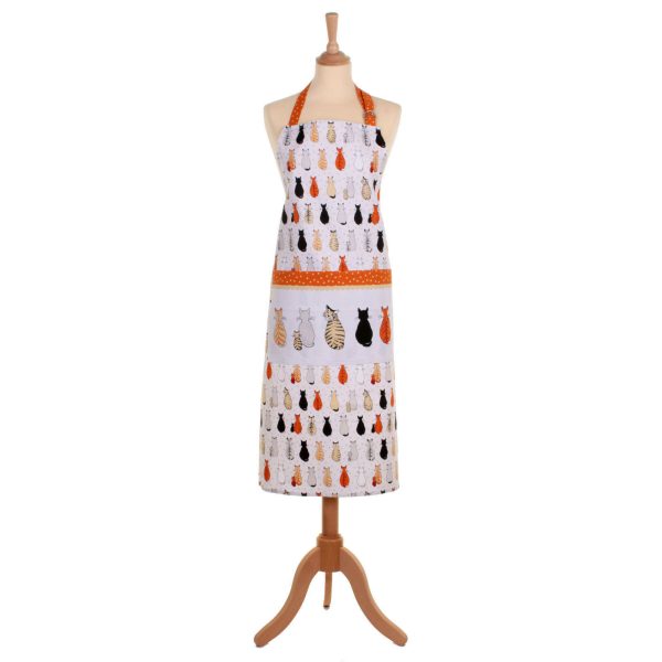 cats in waiting from ulster weavers cotton apron