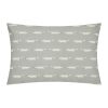 scion mr fox silver bedding range standard pillowcase
