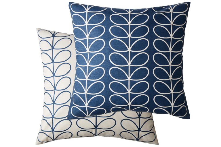 Orla Kiely...Tiny Stem Cotton Bedding, Whale - Top Drawer Cork