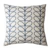 Small Linear Stem Cushion Whale 50x50 Reverse