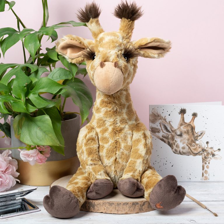 Wrendale Designs Large Plush Toy – Wild Animal Soft Toy, 25x18cm, Gift For Kids
