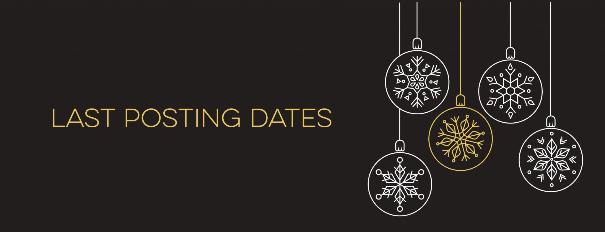 Last Posting Dates for Christmas 2020 Fab Furnishings
