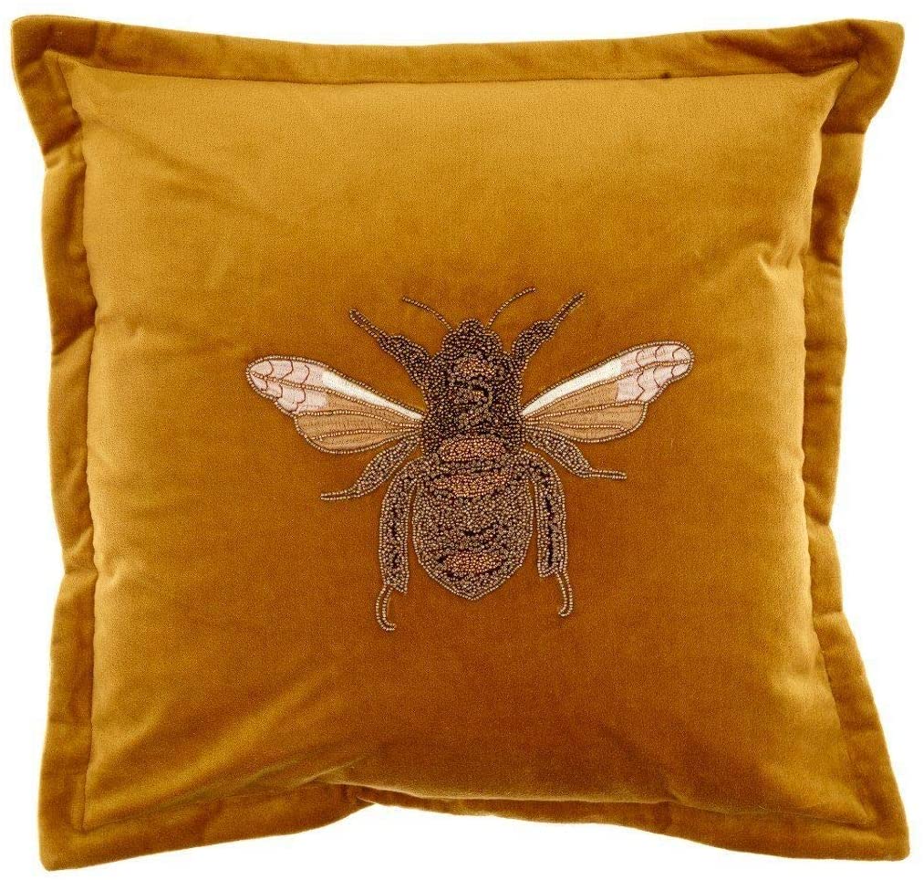 Voyage Maison Oxford Cushion with Embroidered & Beaded Motif