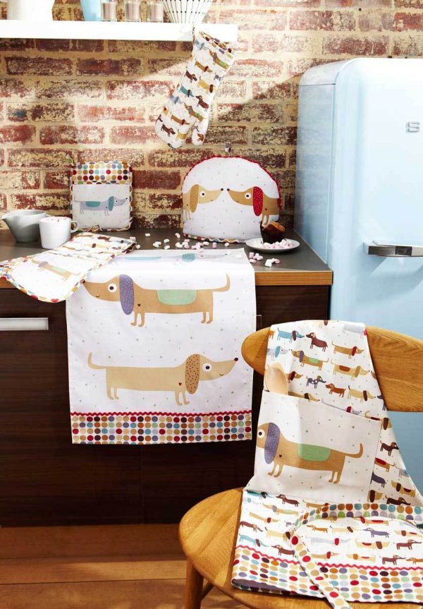 ulster weavers hot dog kitchen textiles