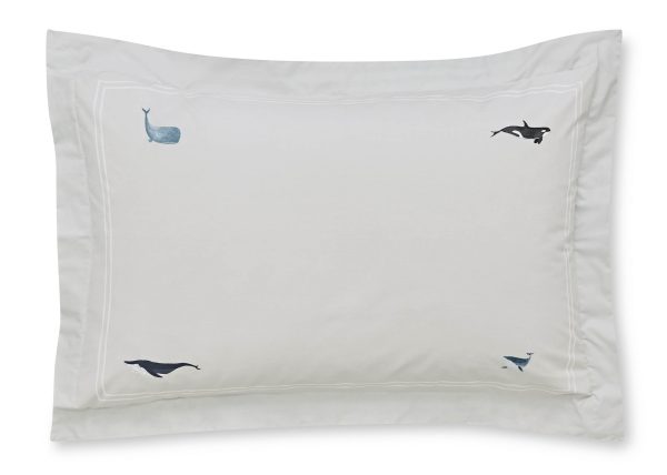 Sophie Allport Whale Pillowcase