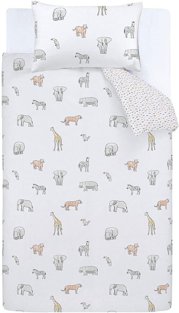 Little Bianca Zoo Animals 100% Cotton Children's Bedding