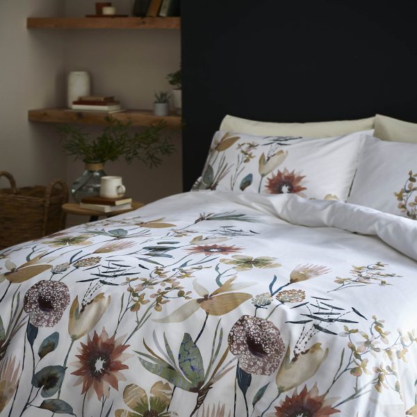 Oceania Duvet Cover Set in Sandstone by Voyage Maison