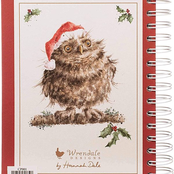 Wrendale Designs Christmas Planner Hardback Tabbed Journal