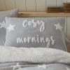 cosy up tufted fleece duvet cover set 2