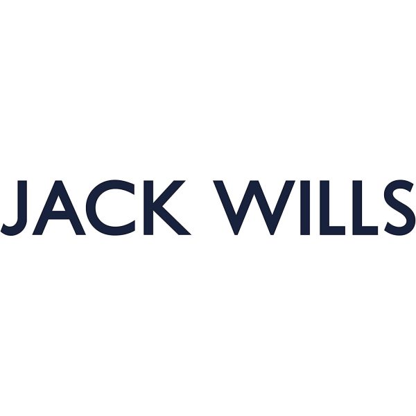 Mr Wills Navy & Pink Cushion by Jack Wills 50cm x 50cm
