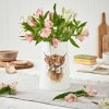 wrendale cow vase by royal worcester