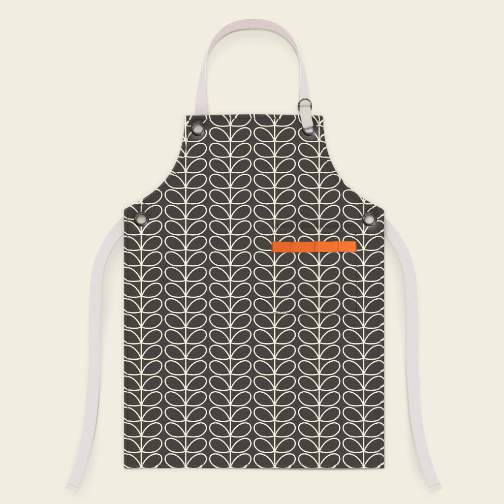 Linear Stem Slate Apron, Double Oven Glove or Oven Mitt by Orla Kiely