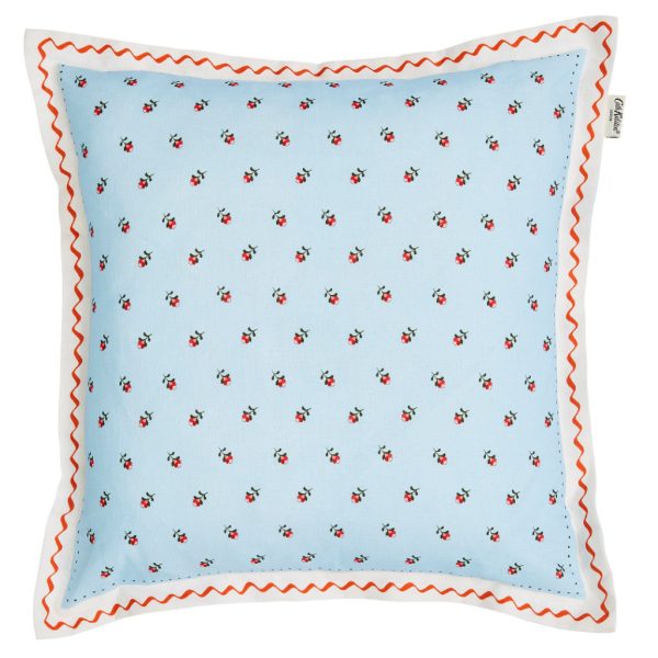 Cath-Kidston-Rose-Bud-Floral-Cushion-Mid-Blue-Fron