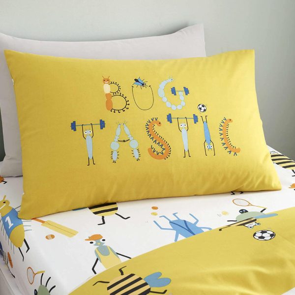Bugtastic Children's Bedding Range in Yellow by Catherine Lansfield