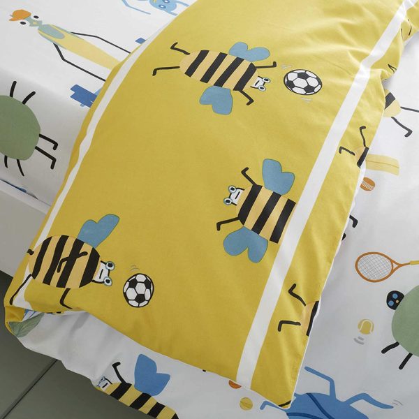 Bugtastic Children's Bedding Range in Yellow by Catherine Lansfield