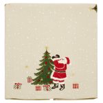 Father Christmas table runner close up