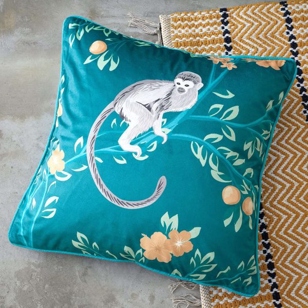 Tropical Monkey cushion
