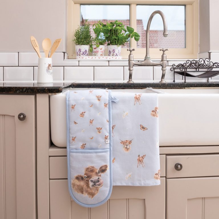 Farmyard Friends Kitchen Textiles by Wrendale Design