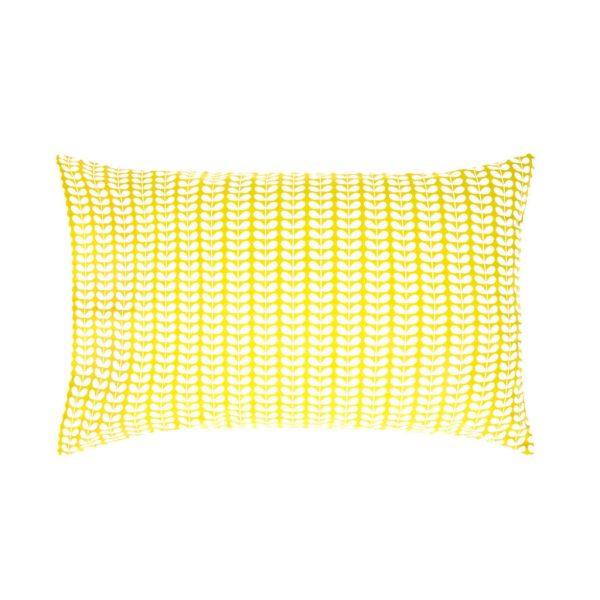Orla Kiely Tiny Stem Yellow Pillowcase.