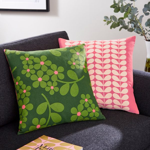 Orla KielyWisteria Cushion Green Lifestyle