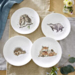Medium Wrendale Designs Coupe Plates set of 4 plates