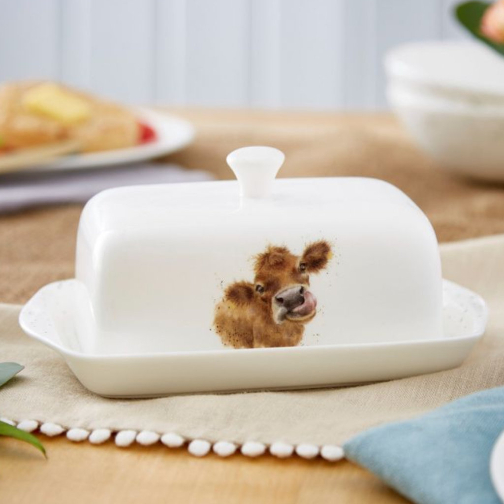 Wrendale Designs Butter Dish Covered