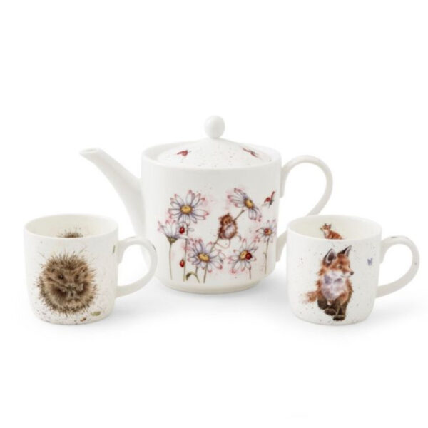 Wrendale Designs Tea for Two Set Cut Out
