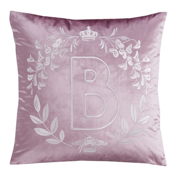 Bridgerton Regency Crown Cushion Lilac Cut Out