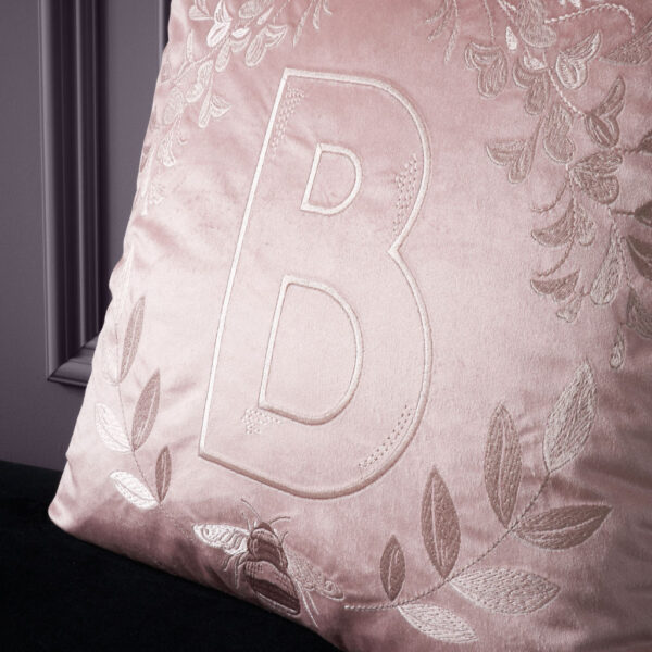 Bridgerton Regency Crown Cushion Pink Detail