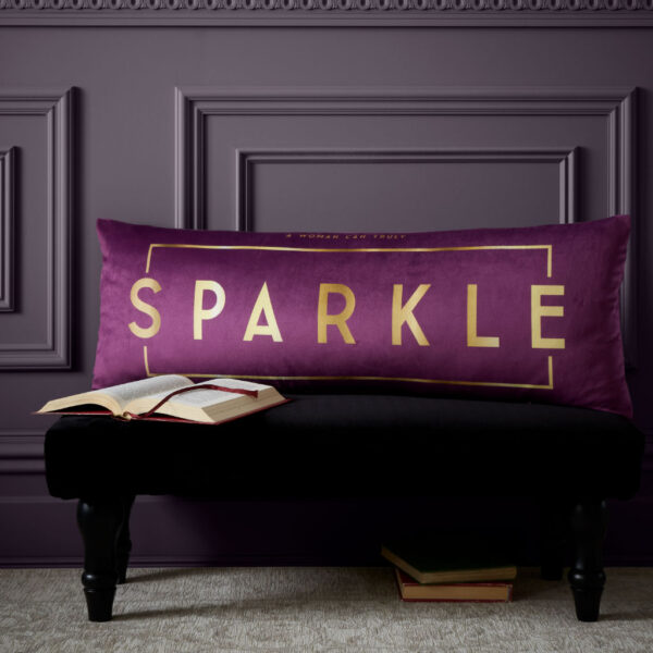 Bridgerton Sparkle Within Cushion Reverse by Catherine Lansfield