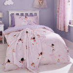 catherine lansfield childrens dancing faries duvet cover set