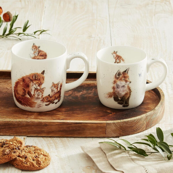 parent & child fox mug gift set lifestyle 2