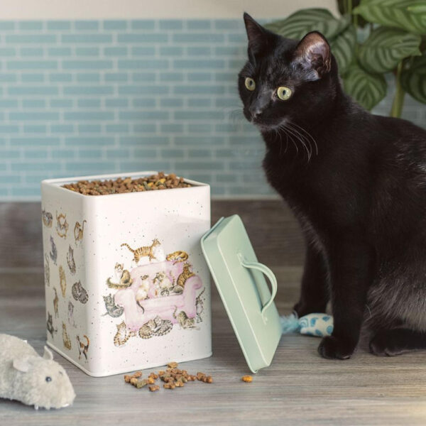 wrendale designs cat treat tin lifestyle