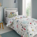 Children's Bianca Transport White Duvet Cover Set