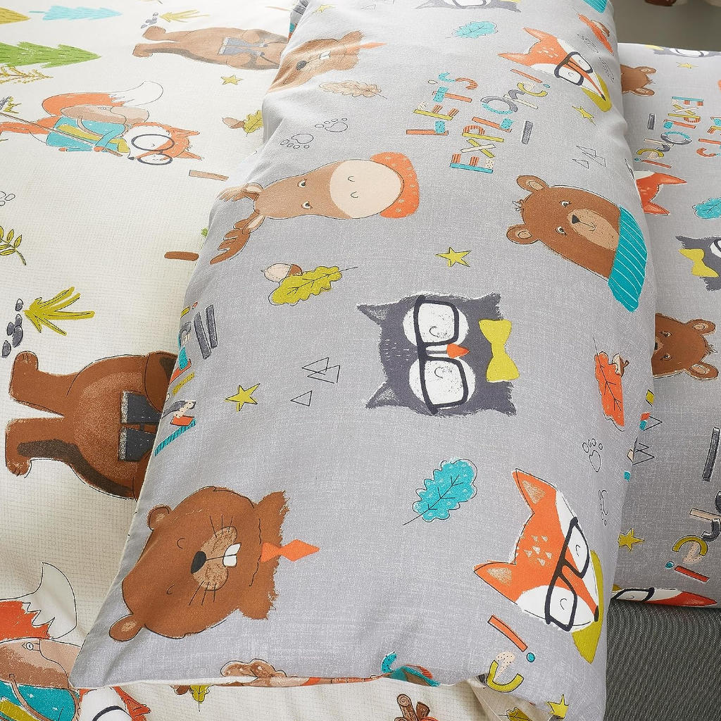 Grey on sale childrens bedding