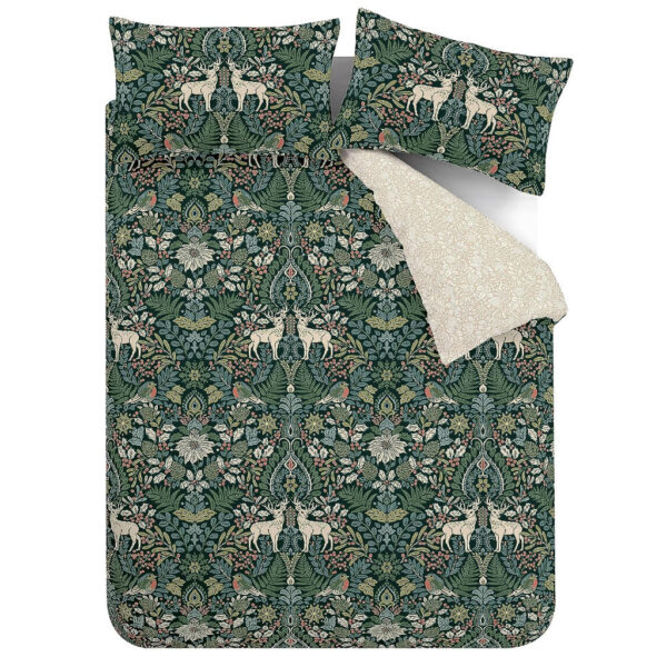 CL Majestic Stag Green Duvet Cover Set Cut Out