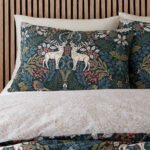 CL Majestic Stag Green Duvet Cover Set Detail