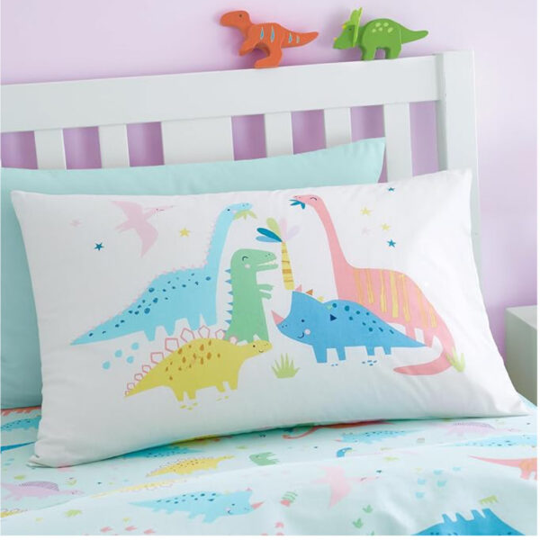 Dinosaur Friends Pillowcase