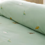 Embroidered Dinosaur Close Up Image