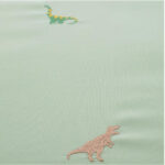 Embroidered Dinosaur Detail Image