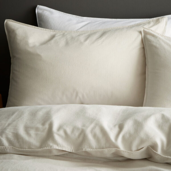 Terrence Conran Relaxed Cotton Linen Natural Pillowcases