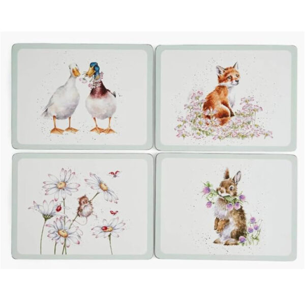 Wrendale Designs Wildflowers Set of 4 Placemats