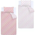 Lansfield Hearts And Stripes Twin Cut Out Image