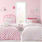 Lansfield Hearts And Stripes Twin Main Image