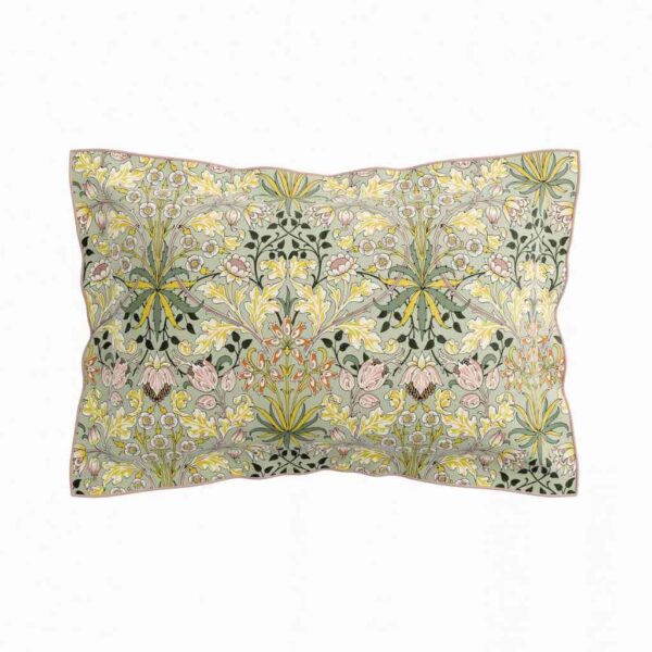 Morris & Co Hyacinth Sage and Citrus Oxford Pillowcase
