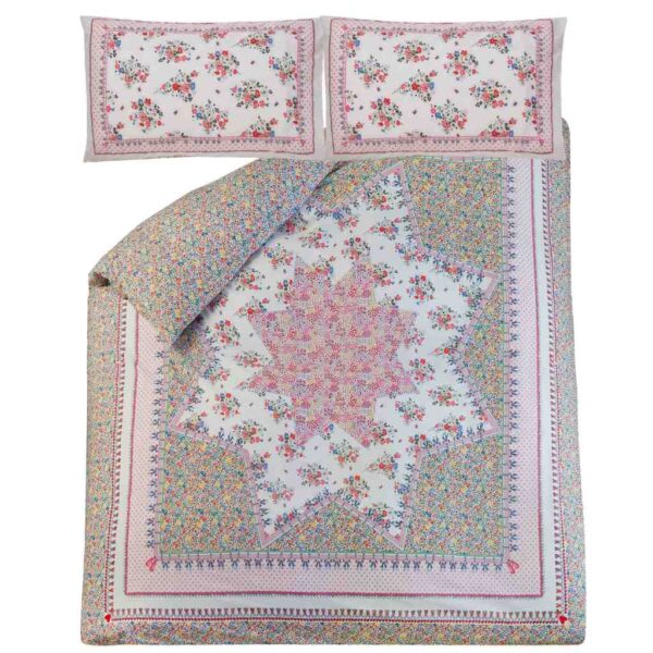 Cath Kidston Patchwork Bedding Pink Cut Out Image